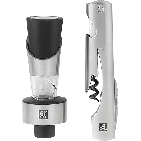 SOMMELIER-PLATEADO-0-SET SOMMELIER 2 PIEZAS-ZWILLING