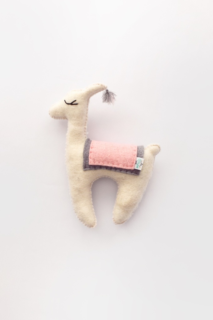 EPRUM -0-0-LLAMITA PELUCHE ROSA