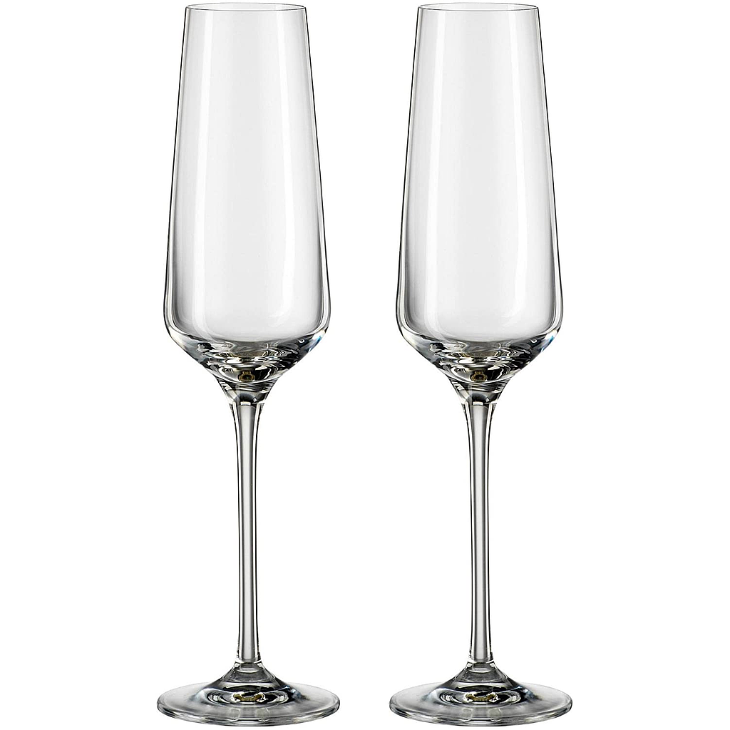 MY CHOIZZ-0-220 ml-2 CHAMPAGNE FLAUTA BOHEMIA