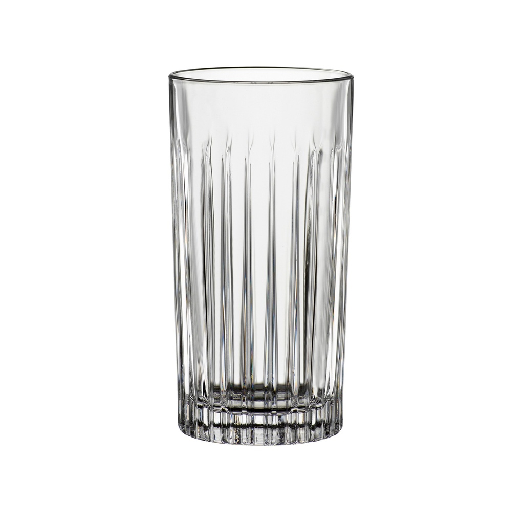 DALLAS-0-390 ml-6 VASOS LARGO-BOHEMIA CRISTAL