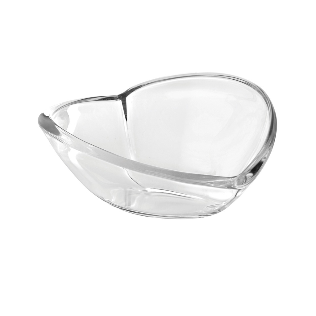 HEART-0-165*167 mm-SET DE 6 BOWLS-BOHEMIA CRISTAL