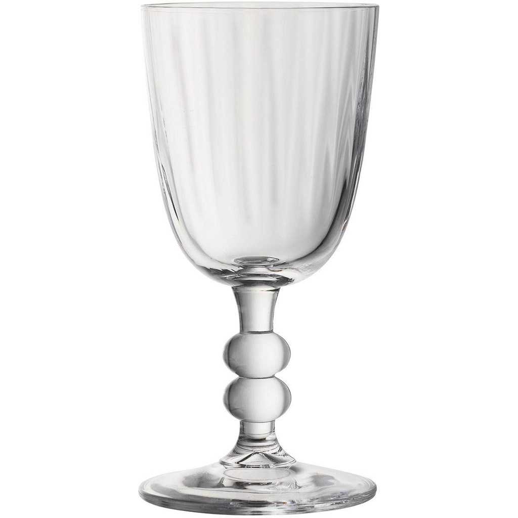 NEW ENGLAND-0-205 ml-6 COPAS VINO-BOHEMIA CRISTAL