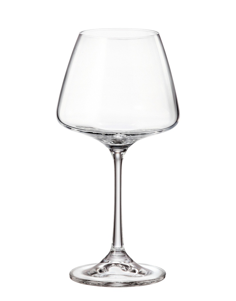 CORVUS-0-350 ml-6 COPA VINO-CRYSTALITE BOHEMIA CRISTAL