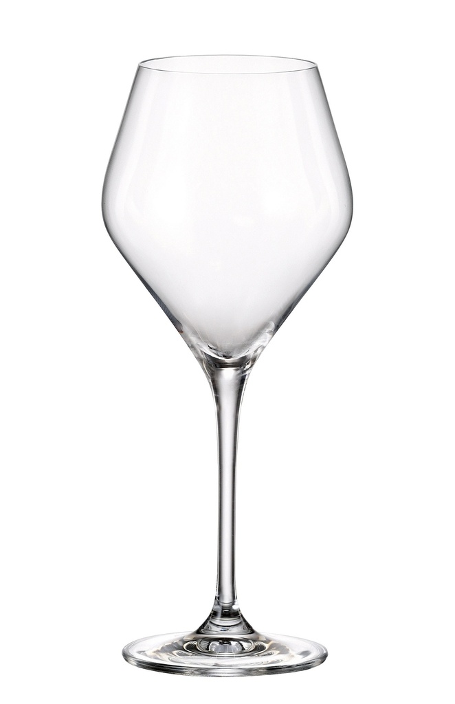 LOXIA-0-400 ml-6 COPA VINO-C CRISTAL DE BOHEMIA
