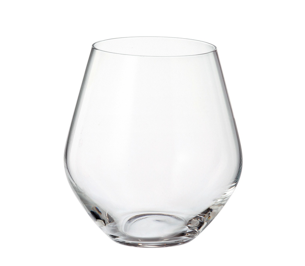 GRUS-0-500 ml-6 VASOS-C CRISTAL DE BOHEMIA