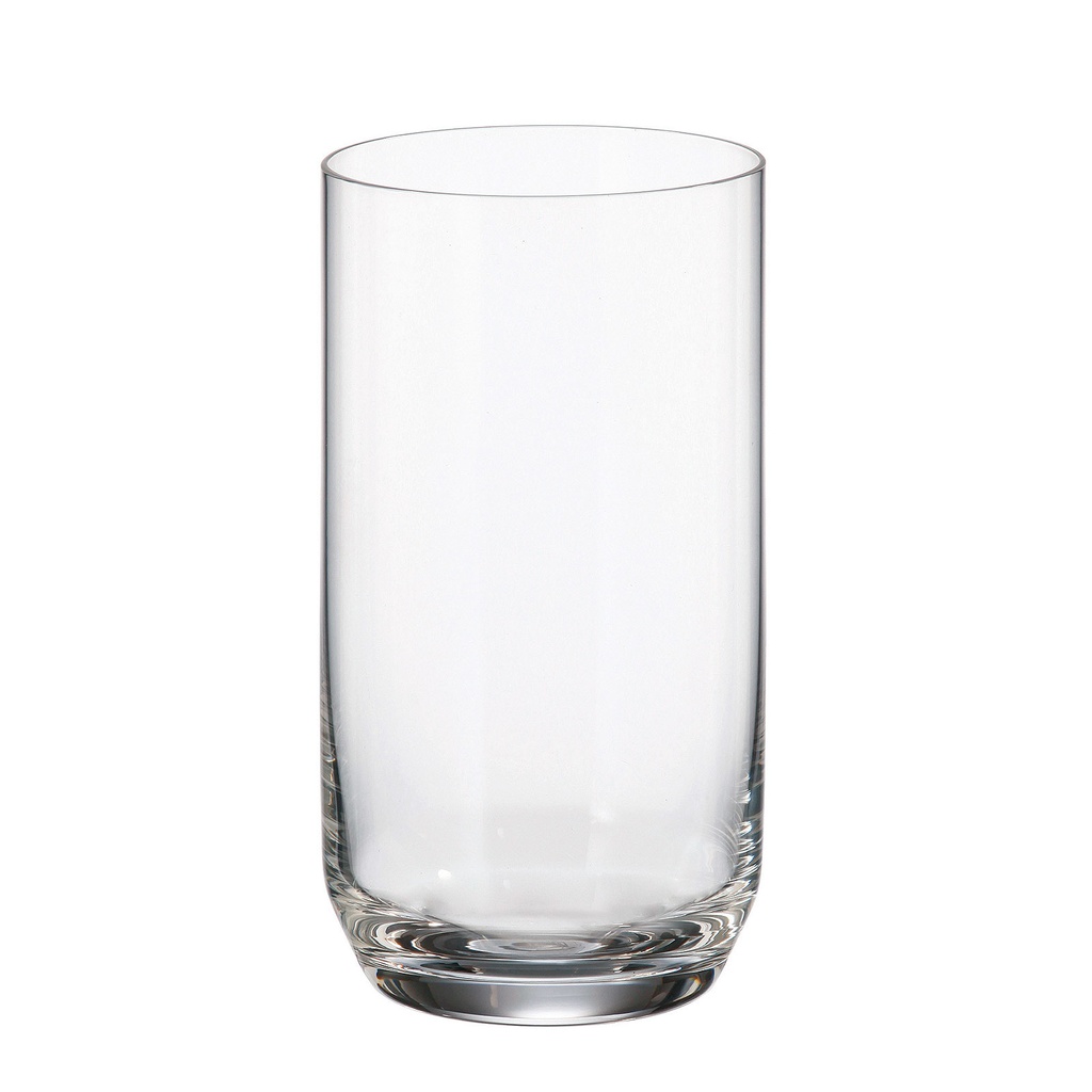 ARA-0-400 ml-6 VASO LARGO-CRYSTALITE BOHEMIA CRISTAL