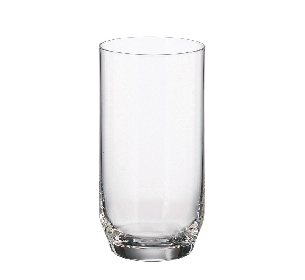 ARA-0-250 ml-6 VASO LARGO-CRYSTALITE BOHEMIA CRISTAL