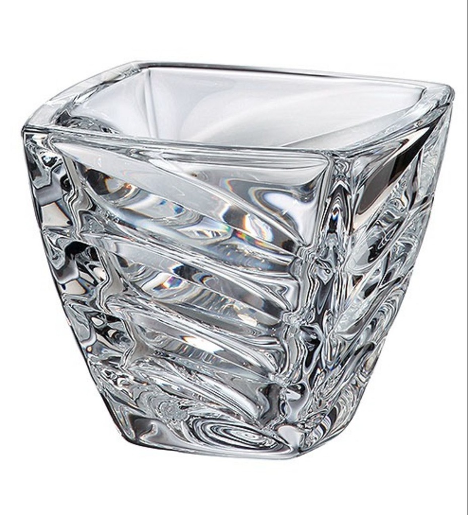 FACET-0-140 ml-BOWL-CRYSTALITE BOHEMIA CRISTAL