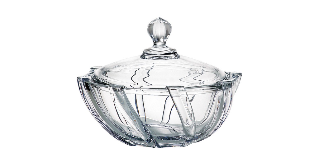 INFINITY-0-190 ml-CAJA CON TAPA-C CRISTAL DE BOHEMIA