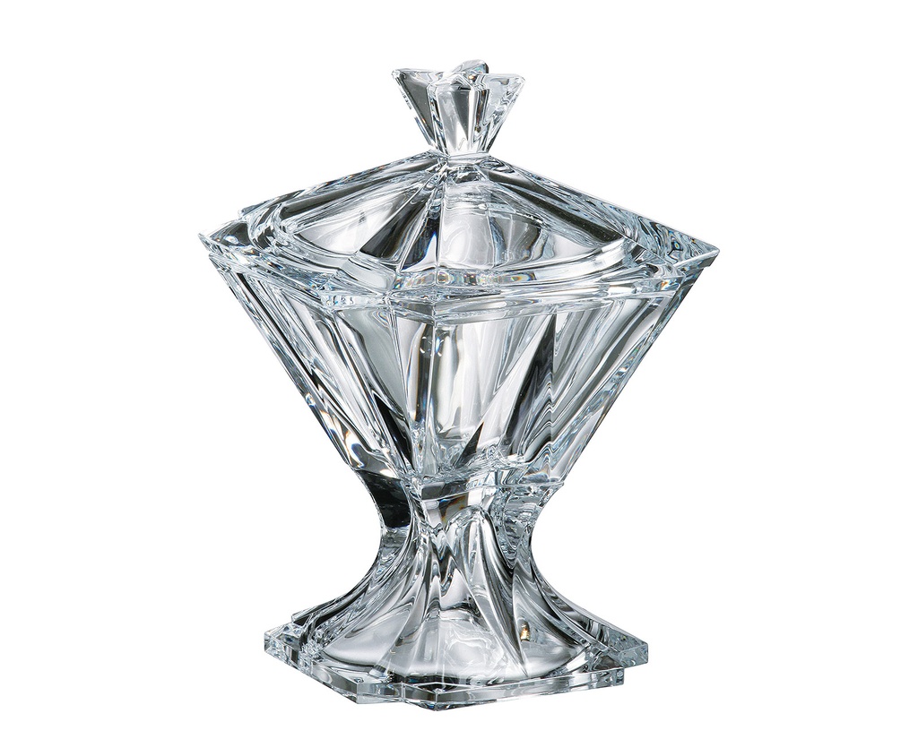 METROPOLITAN-0-260 ml-CAJA CON PIE-CRYSTALITE BOHEMIA CRISTAL