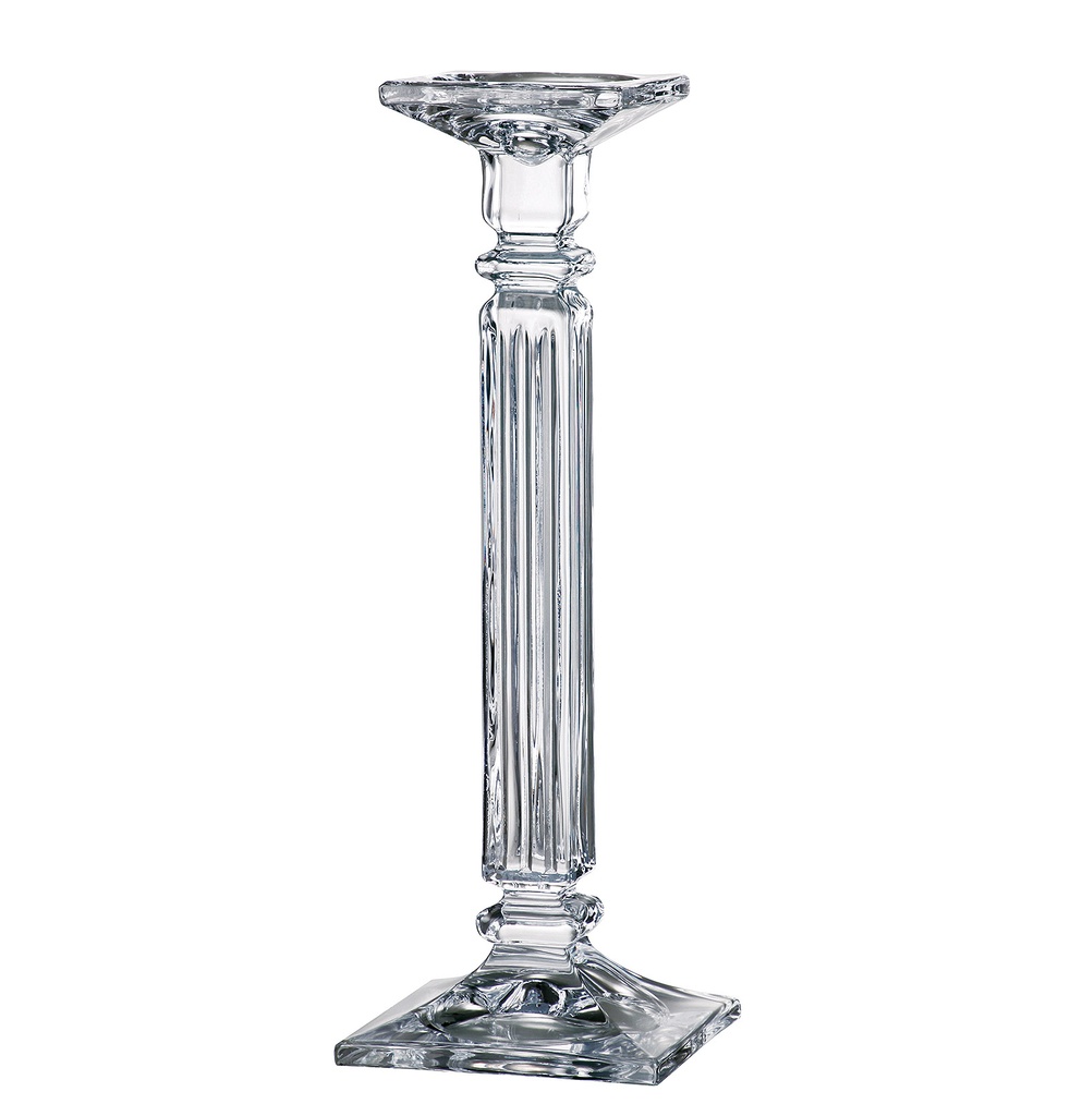 EMINENCE-0-355 ml-CANDELABRO-C CRISTAL DE BOHEMIA