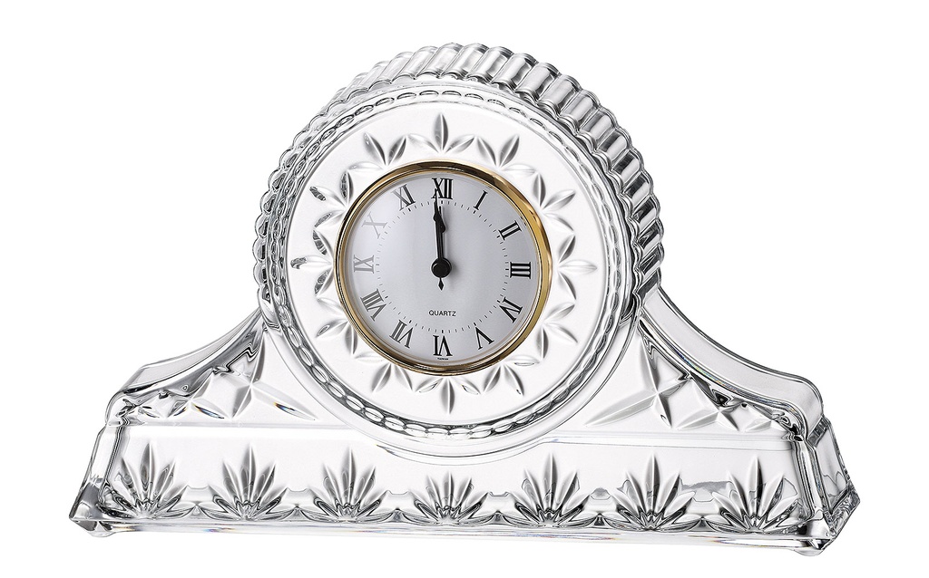 GOLDEN-0-370 ml-RELOJ-C CRISTAL DE BOHEMIA