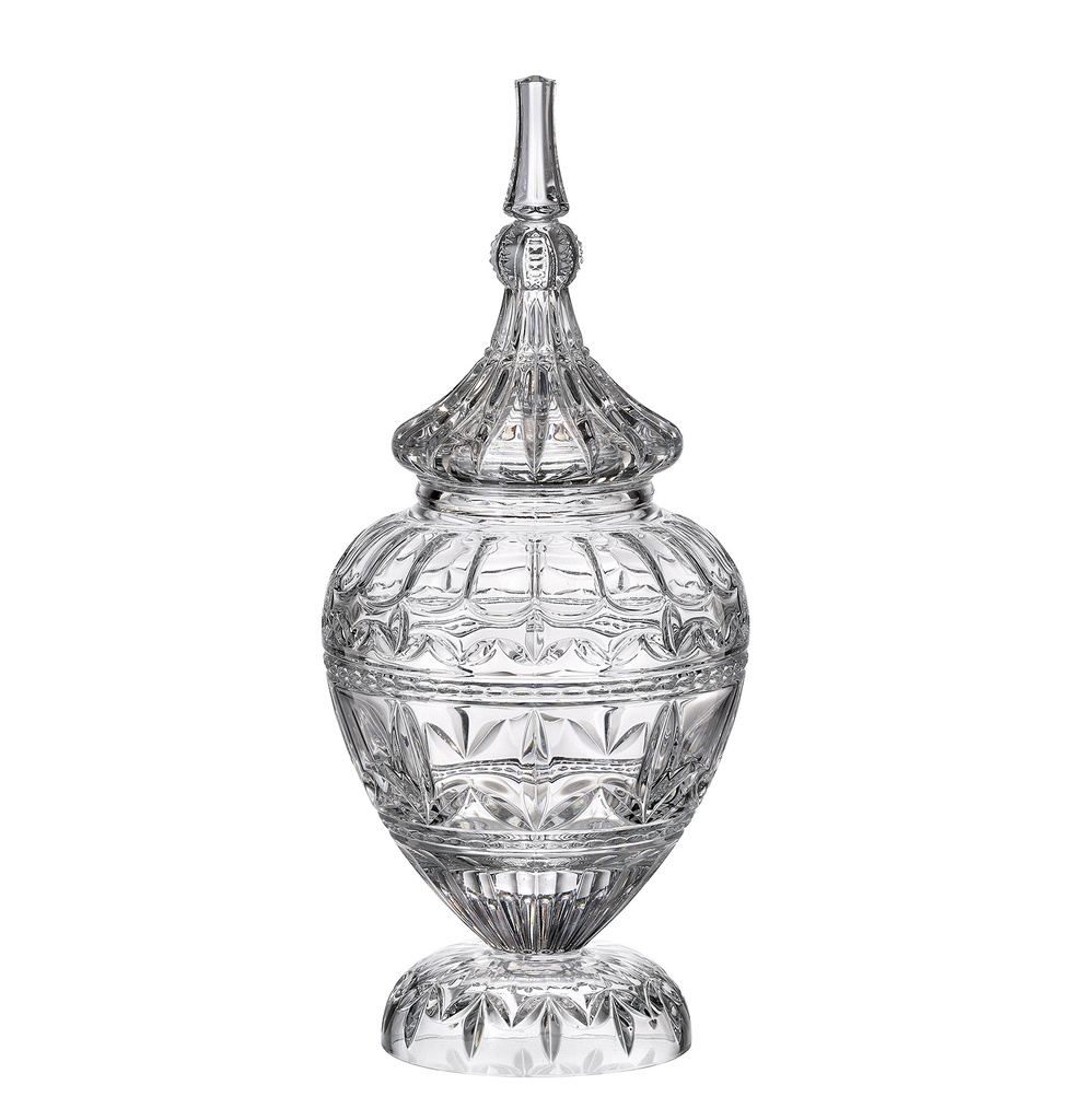 CRISTAL-0-450 ml-ANFORA-C CRISTAL DE BOHEMIA
