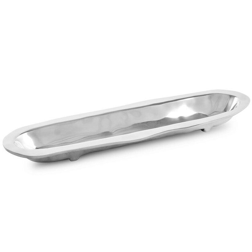 SOHO-PLATEADO-37 cm-FUENTE PARA GALLETAS GRANDE BEATRIZ BALL