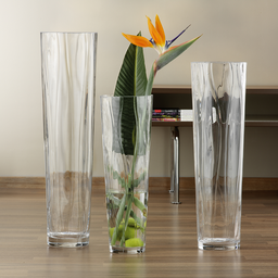 [204302] OPTIC WAVE-0-500 mm-FLORERO CONICAL-BOHEMIA CRISTAL