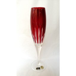 [204782] CRISTAL DE ROCA PARIS-ROJO OSCURO-190 ml-COPA-BOHEMIA CRISTAL