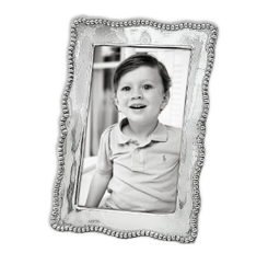 [204913] PEARL-PLATEADO-18x14 cm-MARCO DENISSE BEATRIZ BALL