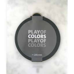 [202487] PLAY OF COLORS-ANTHRACITE-206 mm-TAPA DE SILICONA PARA BOWL BOHEMIA