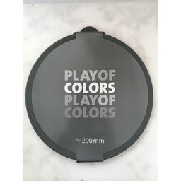 [202486] PLAY OF COLORS-ANTHRACITE-285 mm-TAPA DE SILICONA PARA BOWL BOHEMIA