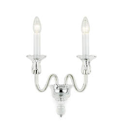 [205440] PRECIOSA-AMELIE-BRAZOS DE CRISTAL Y CROMO-0-APLIQUE DE CRISTAL