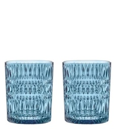 [207631] ETHNO-VINTAGE BLUE-304 ml-2 VASOS WHISKY-NACHTMANN