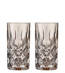[207654] NOBLESSE-TAUPE-395 ml-2 VASOS LARGOS-NACHTMANN