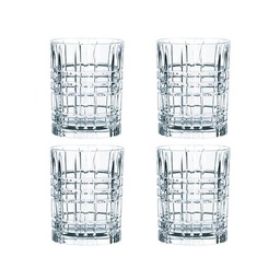 [207741] SQUARE-0-345 ml-4 VASOS-NACHTMANN