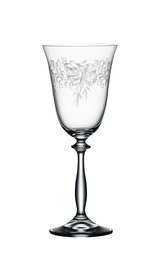 [204247] ROMANCE-PANTOGRAFIADO-250 ml-6 COPAS VINO-BOHEMIA CRISTAL