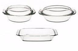 [205250] SIMAX-0-0-SET CASEROLA 5 PIEZAS BOHEMIA CRISTAL