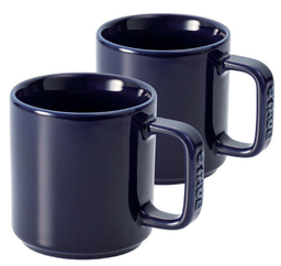 [201518] STAUB-CERAMICA-AZUL-10 cm-SET 2 MUGS