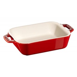 [201533] STAUB-CERAMICA-CHERRY-27X20 cm-FUENTE PARA GRATINAR MEDIANA
