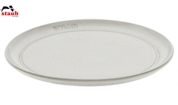 [204357] STAUB-CERAMIC-BLANCO -22 cm-PLATO PANERO