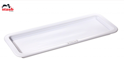 [204364] STAUB-CERAMIC-BLANCO -36x14 cm-BANDEJA SERVICIO