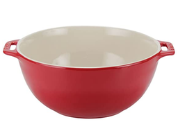 [204390] STAUB-CERAMIC-CHERRY-25 cm-BOWL REDONDO CON AGARRADORES
