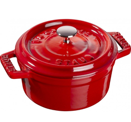 [204371] STAUB-HIERRO FUNDIDO-CHERRY-10 cm-COCOTTE REDONDO
