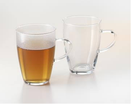 [205320] TEA AND COFFEE-0-350 ml-2 TAZA LYRA BOHEMIA CRISTAL