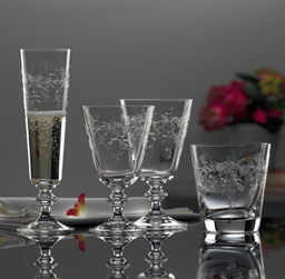 [203612] VALENTINA-0-260 ml-6 COPAS VINO-BOHEMIA CRISTAL