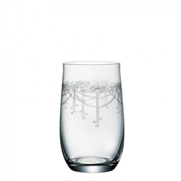 [202370] ANGELA ROMANTICA-0-380 ml-6 VASOS BOHEMIA CRISTAL