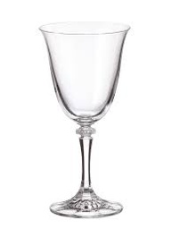 [205115] BRANTA-0-290 ml-6 COPA VINO TINTO-C CRISTAL DE BOHEMIA