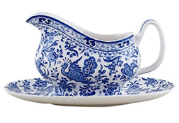 [202215] BURLEIGH-BLUE REGAL PEACOCK-23 cm-SALCERA Y PLATO