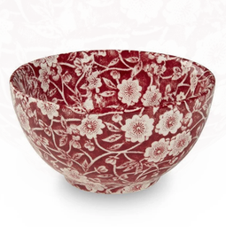 [105612] BURLEIGH-RED CALICO-12 cm-BOWL GRANDE