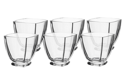 [201749] AREZZO-0-320 ml-6 VASOS WHISKY -C CRISTAL DE BOHEMIA