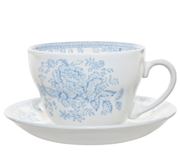 [204628] BURLEIGH-BLUE ASIATIC PHEASANTS-420 ml-TAZA DESAYUNO CON PLATILLO