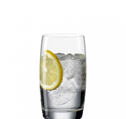 [205221] CLARA-0-380 ml-6 VASO LARGO BOHEMIA CRISTAL