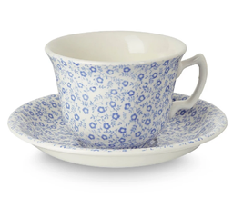 [204579] BURLEIGH-BLUE FELICITY-187 ml-TAZA DE TE CON PLATILLO