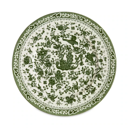 [206104] BURLEIGH-GREEN REGAL PEACOCK-22 cm- PLATO PANERO