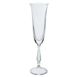 [203671] FREGATA-0-190 ml-6 CHAMPAGNE FLAUTA-C CRISTAL DE BOHEMIA