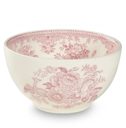 [204640] BURLEIGH-PINK ASIATIC PHEASANTS-12 cm-BOWL GRANDE