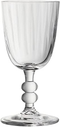 [204222] GEORGIA-OPTICS-350 ml-6 COPAS VINO-BOHEMIA CRISTAL