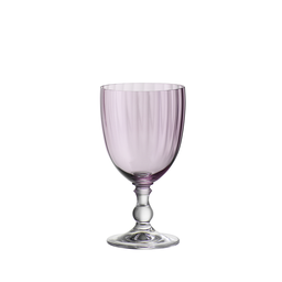 [204230] GEORGIA-ROSA-350 ml-6 COPAS VINO-BOHEMIA CRISTAL